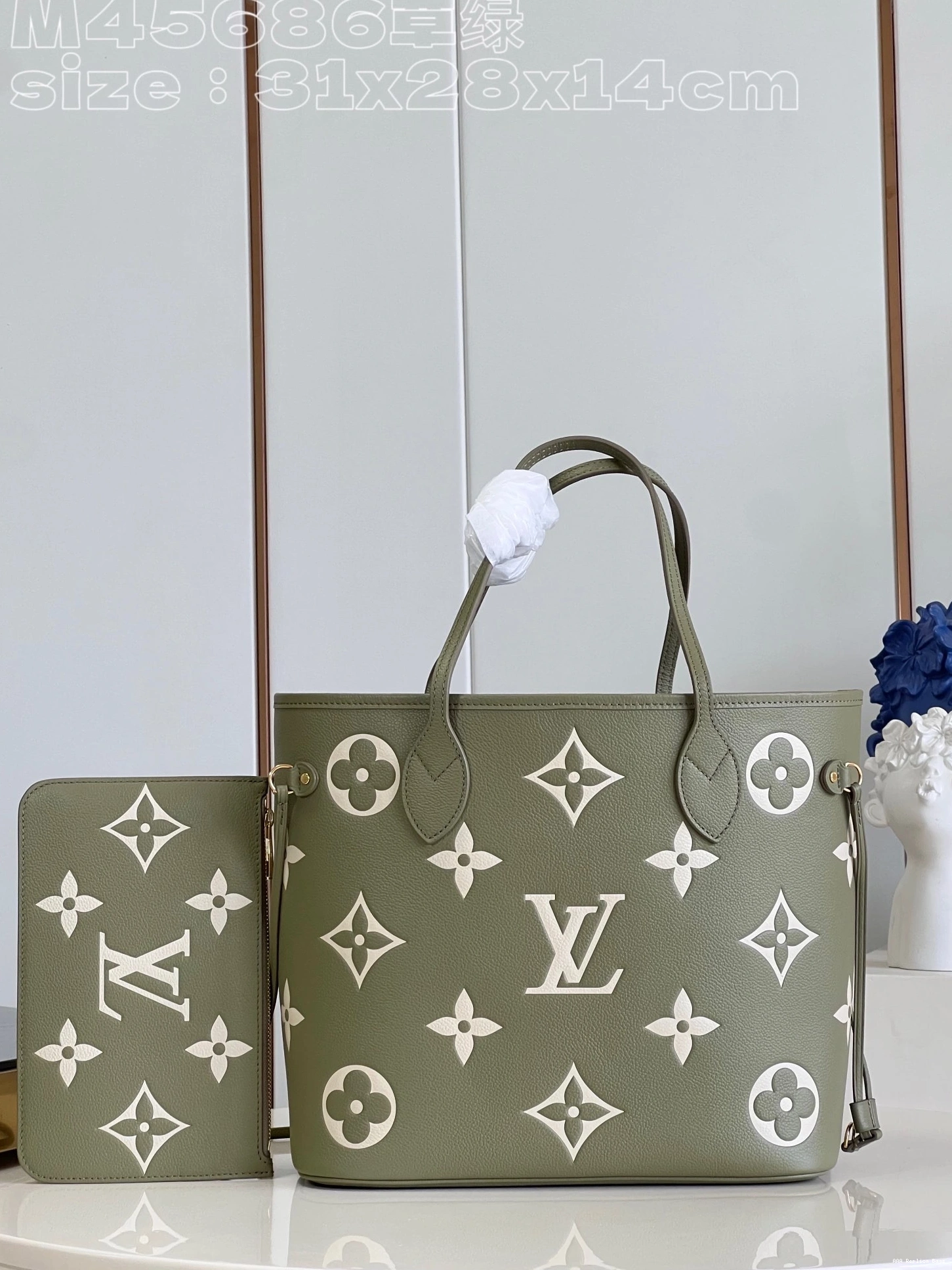Aaa replica bags NEVERFULL LOUIS VUITTON MM 0801